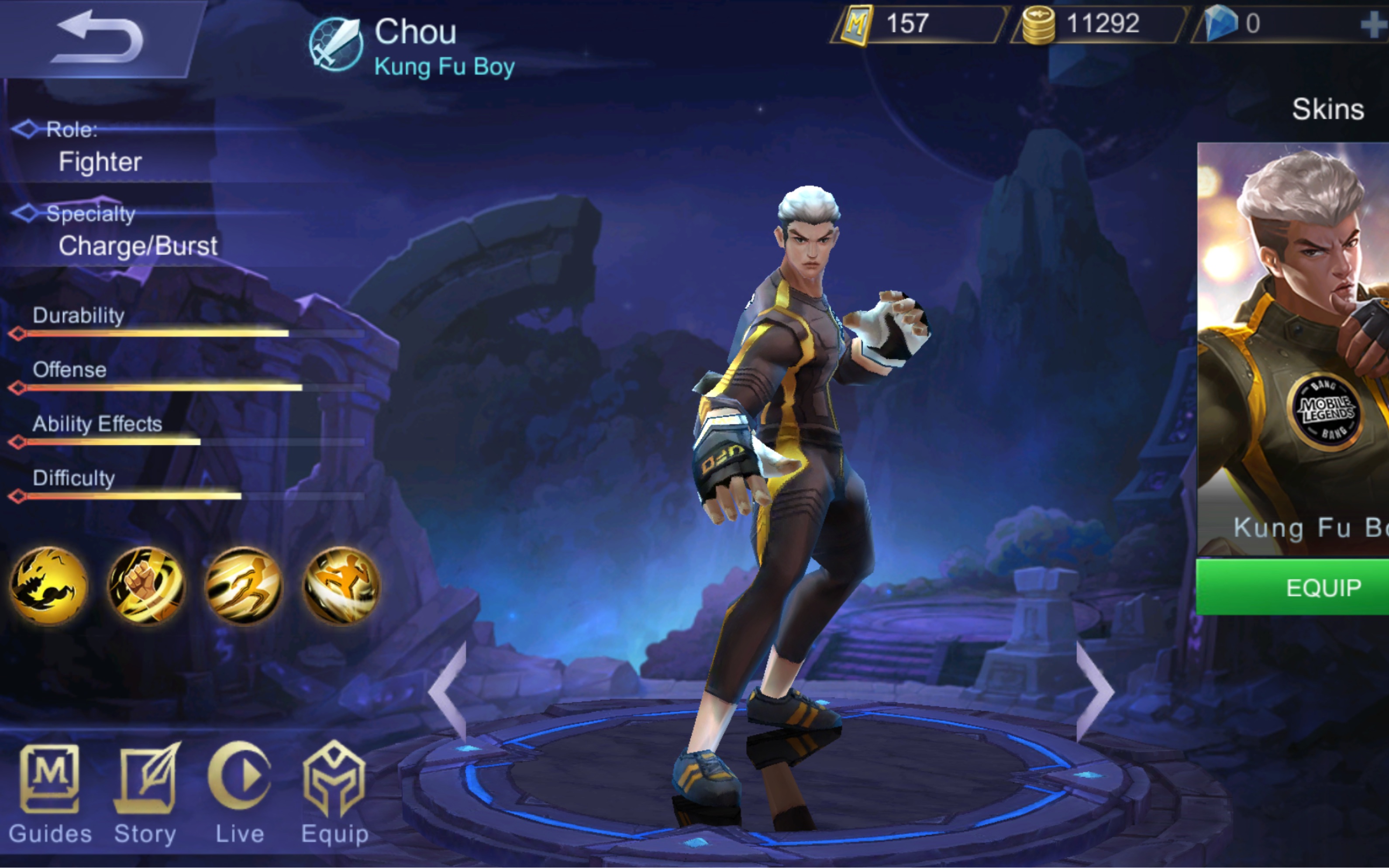 mobilelegend无尽对决kungfuzhou