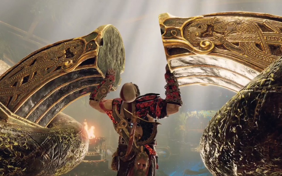 父与子 22·提尔神殿的秘密【无ui沉浸剧情体验《战神4》】_哔哩哔哩