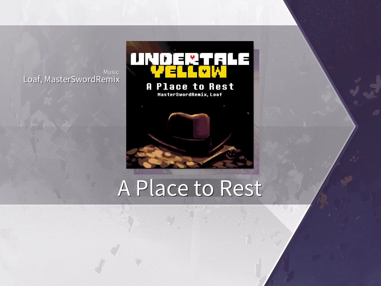 【undertale yellow x arcaea fanmade】a place to rest [ftr 6]