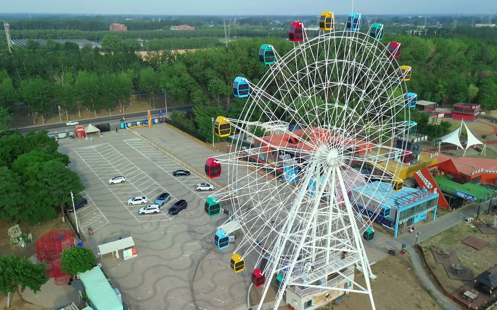 水上公园摩天轮