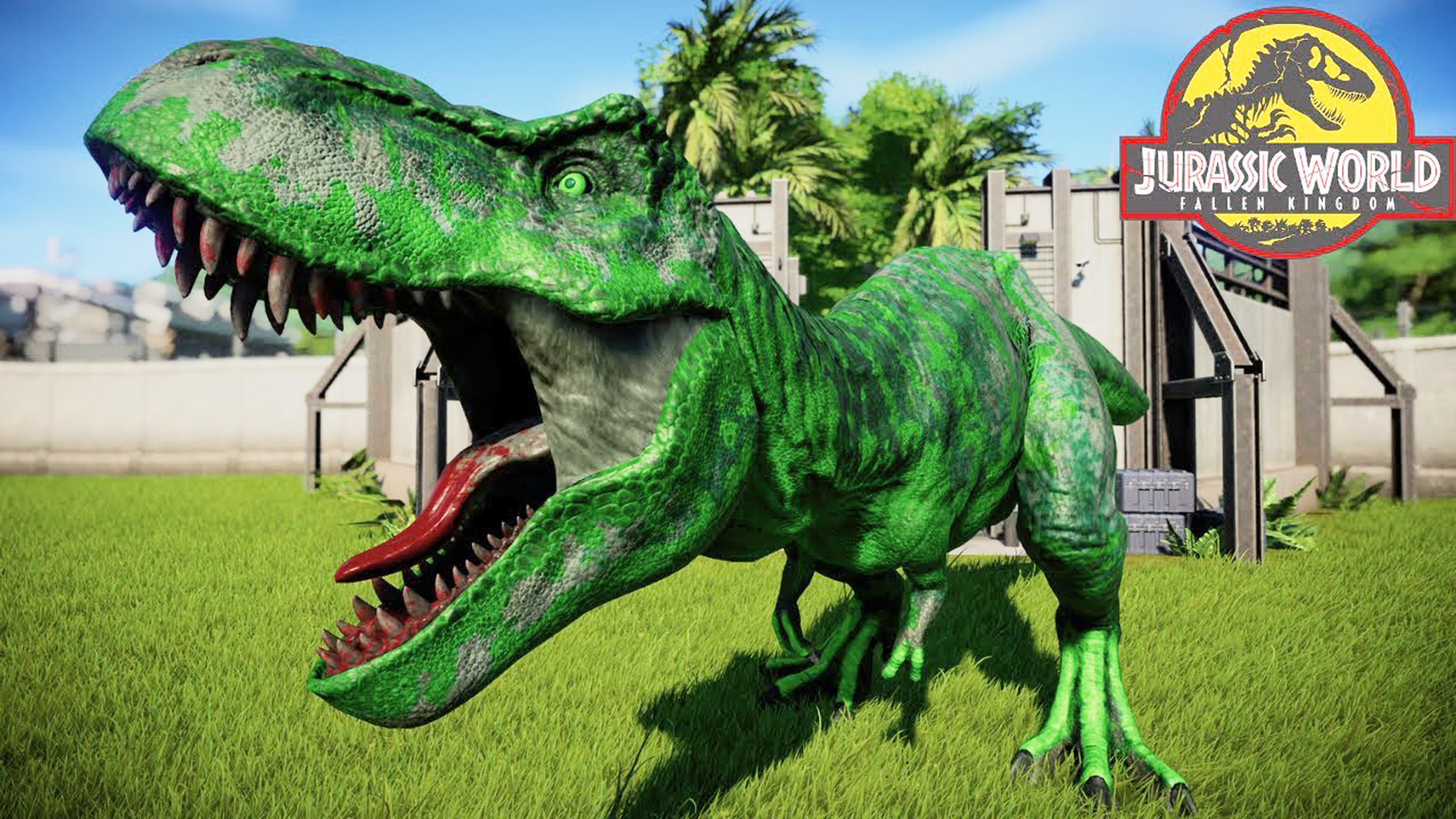 暴龙vs三角龙剑龙甲龙侏罗纪世界jw