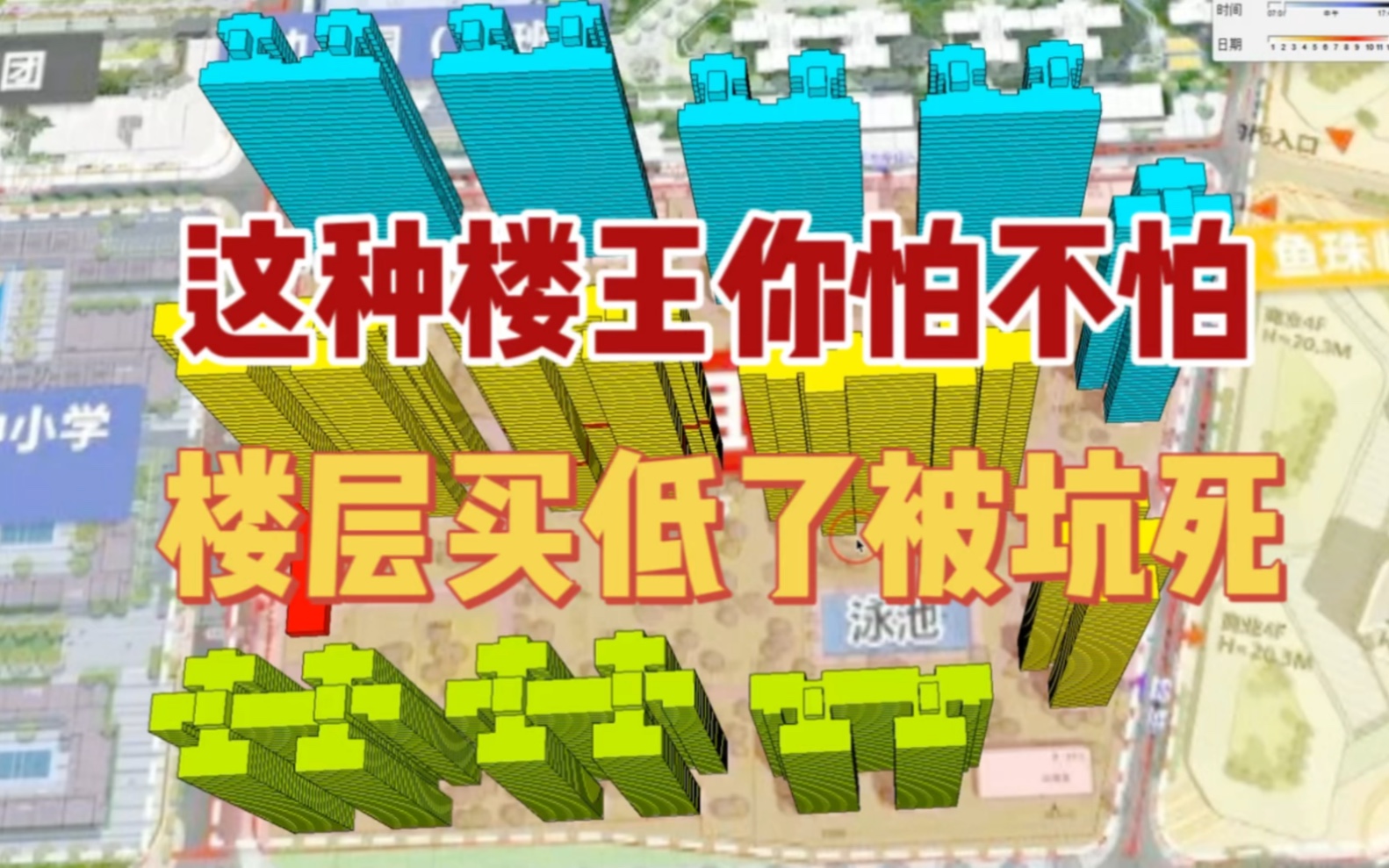 这种楼王你怕不怕、楼层买低了被坑死、哔哩哔哩bilibili