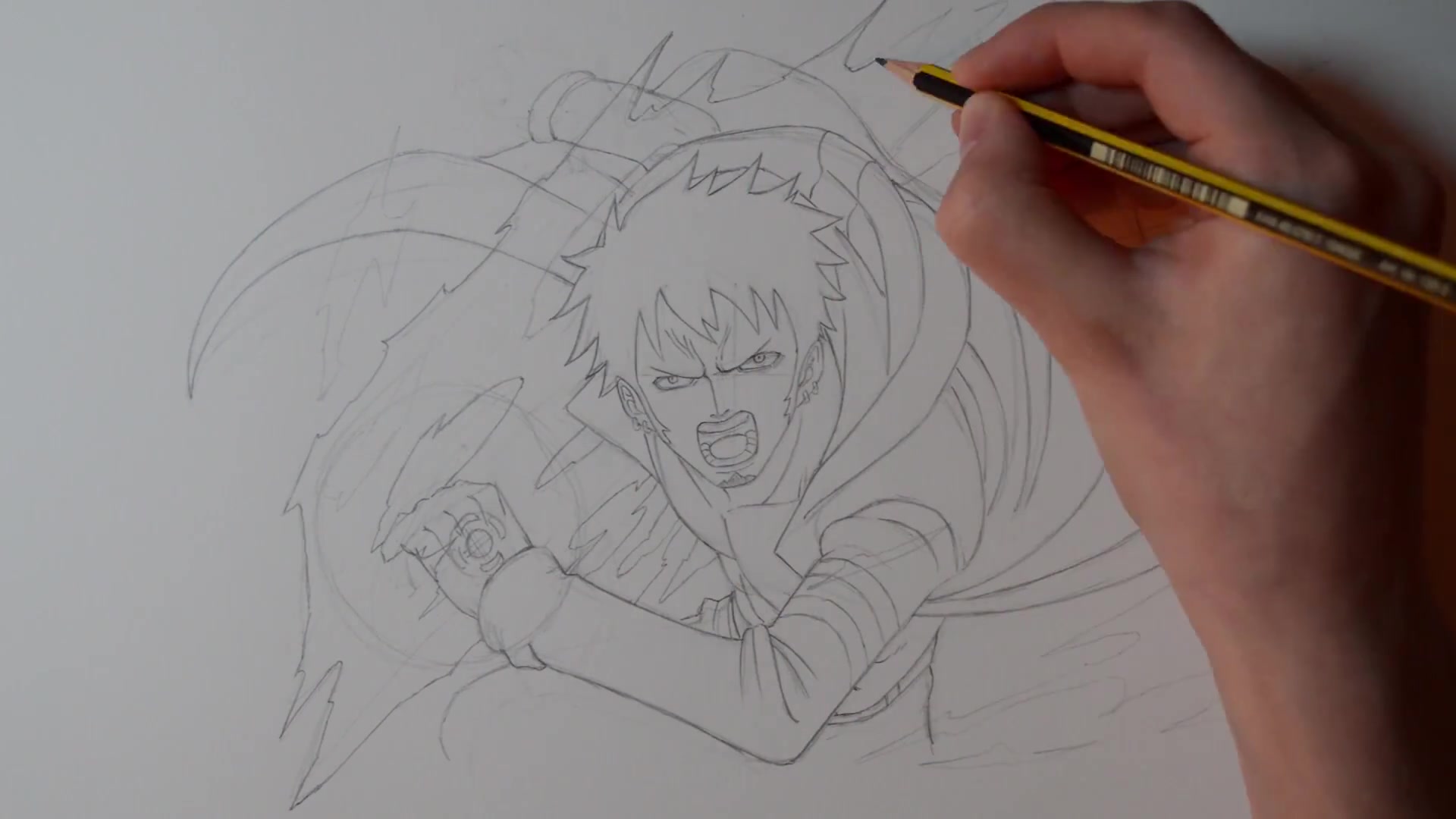 超强手绘海贼王罗