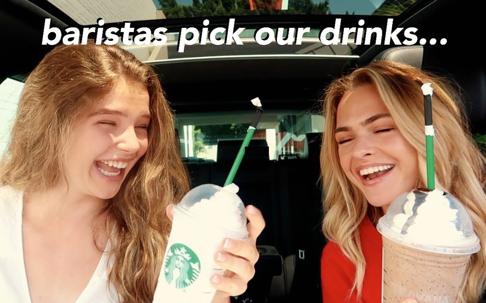 【Ellie Thumann】让咖啡师给我们选饮料 | Letting Starbucks Baristas Pick our Drinks哔哩哔哩bilibili