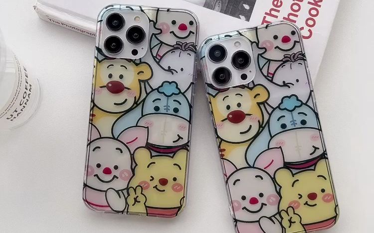 卡通动物手机壳防摔防水