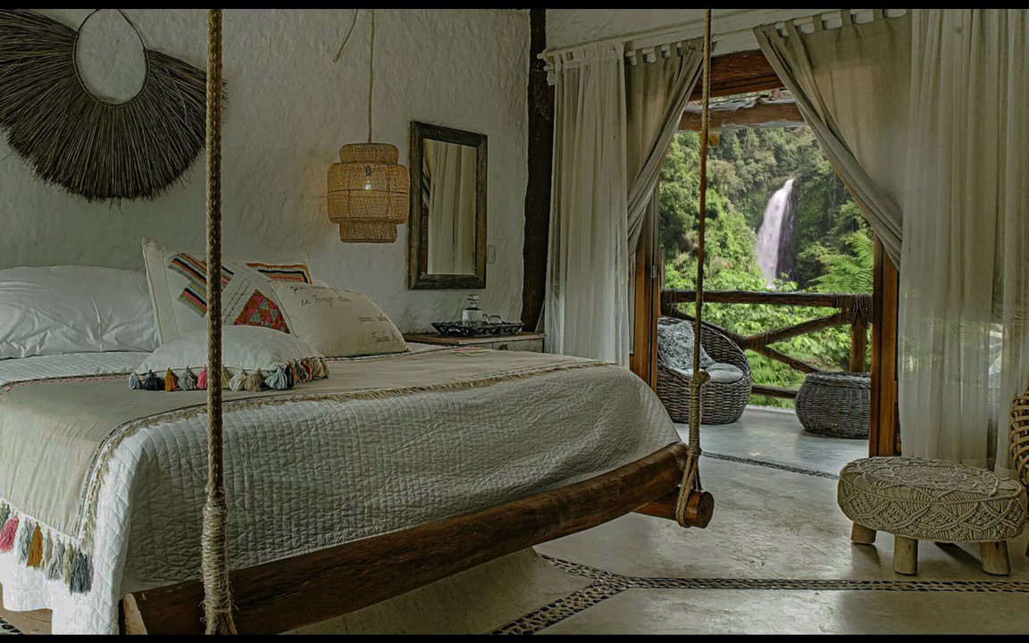 1h 浪漫的波西米亚风民宿,俯瞰丛林 | 疗愈氛围 | 助眠,放松,冥想