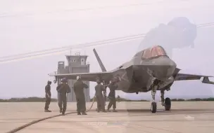 Download Video: 美国海军陆战队 F-35B 垂直着陆和短距离起飞训练