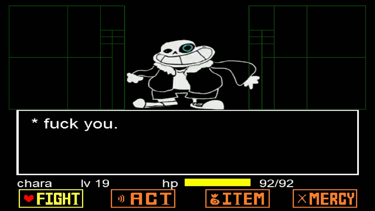 undertale给耳朵来一段bad tom.