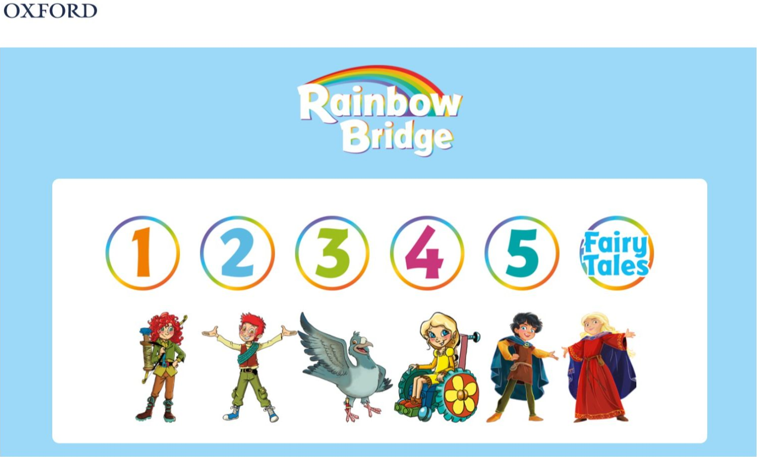 [图]Oxford Rainbow Bridge Level 2 牛津 彩虹桥  英语版 儿童少儿早教英语科学启蒙教育