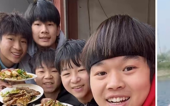 快手套餐合集37,美好的一天是从吃浪人的100元套餐开始.