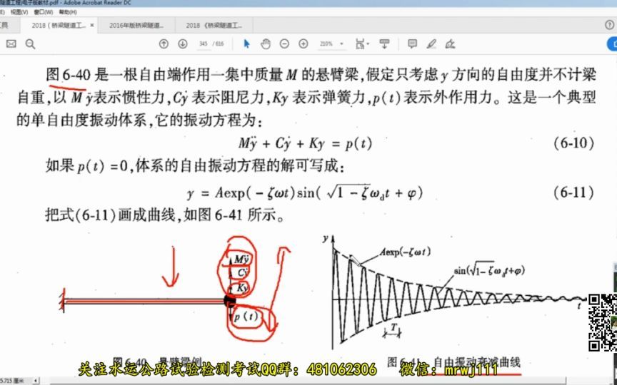 31【第31节】桥梁动载试验(精讲+习题)1哔哩哔哩bilibili