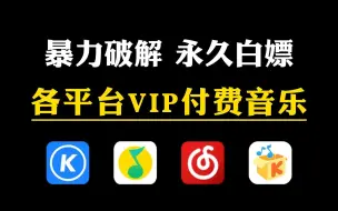 Descargar video: 用Python暴力破解永久白嫖VIP付费音乐，一键免费下载无损音质！轻松实现音乐自由！！