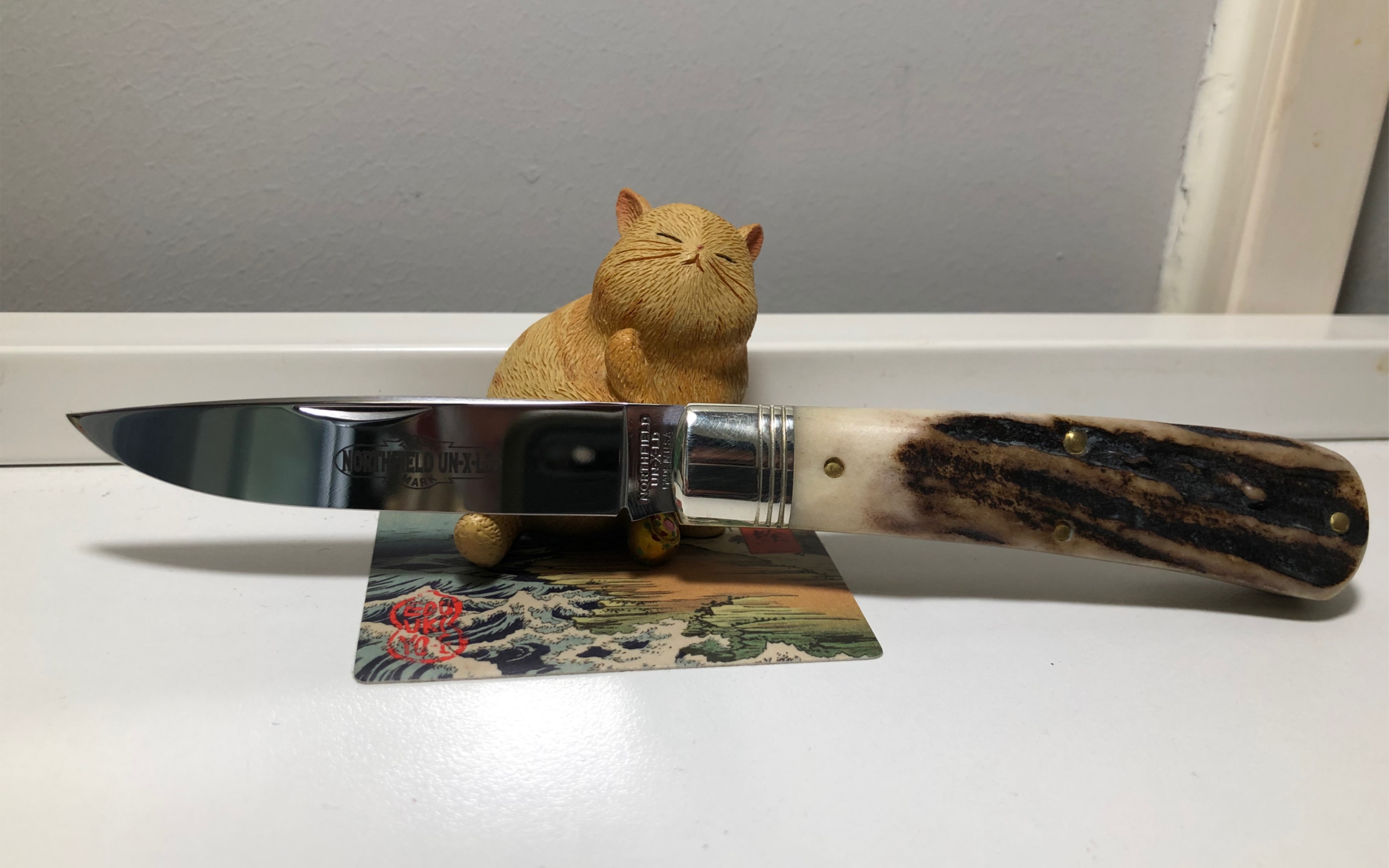 口袋随玩〕大东方|74号|鹿角柄口袋刀_哔哩哔哩_bilibili