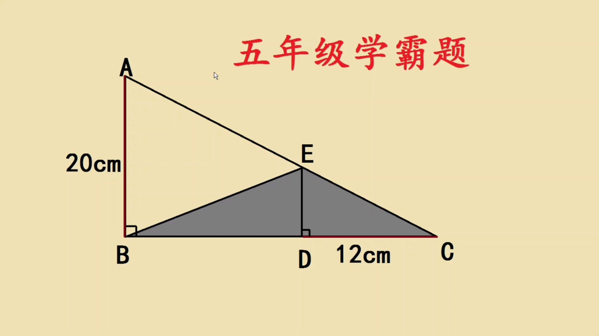 五年级学霸题,竞赛题的难度就是不一般,学霸巧妙转化哔哩哔哩bilibili