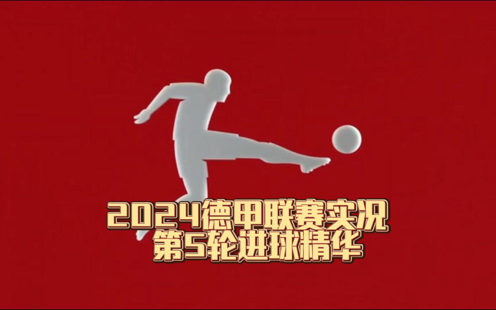 尽显神仙乌龙? 2024德甲联赛实况 第5轮进球精华