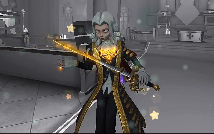 约瑟夫金皮总裁判长!一个字!贵气!第五人格