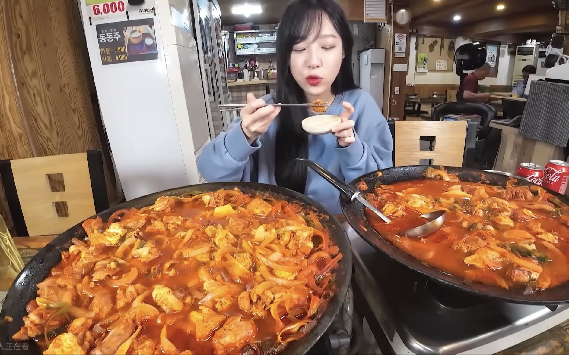 【超清中字】神似hani的韩国美食博主tzuyang子阳吃播合集