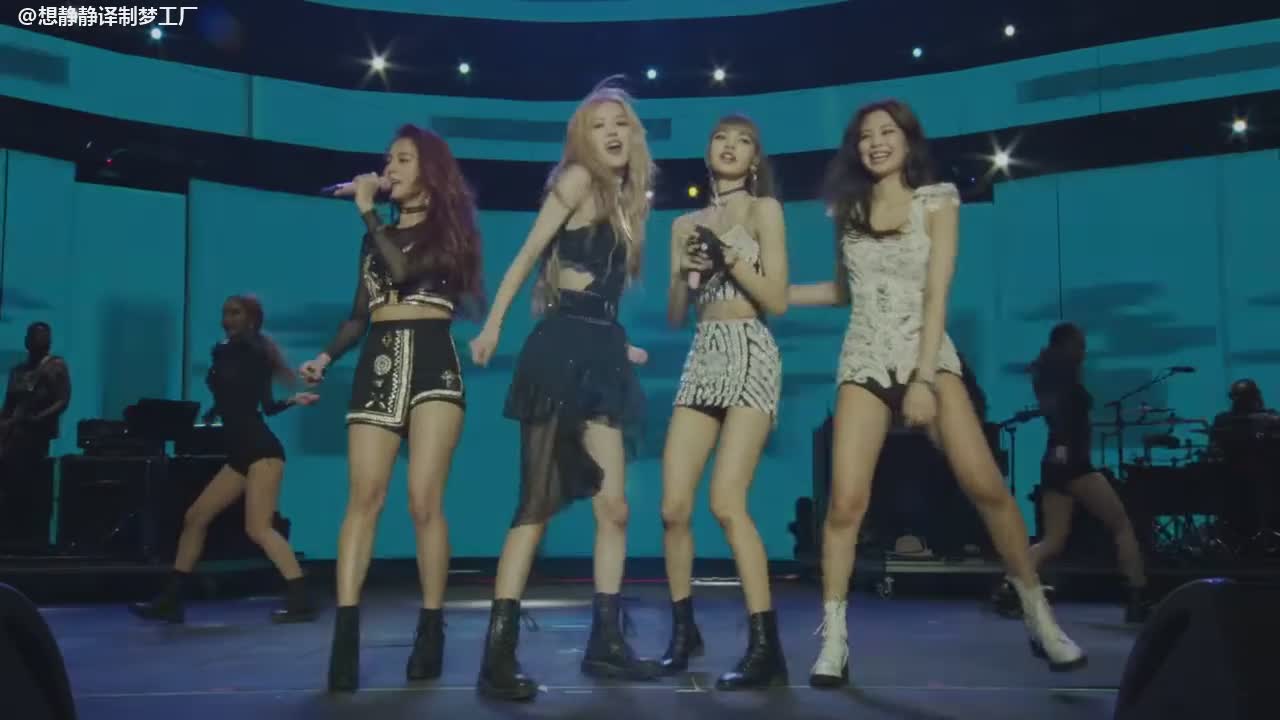 [图]（中字）BLACKPINK《BOOMBAYAH》Live，嗨爆全场