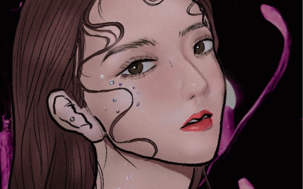 procreate画一个jisoo