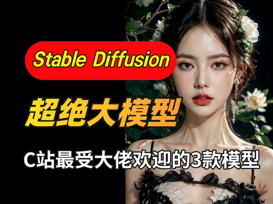 【SD模型】大佬强烈推荐3个超绝Stable Diffusion大模型,新手必备,B站最良心SD模型大放送!哔哩哔哩bilibili