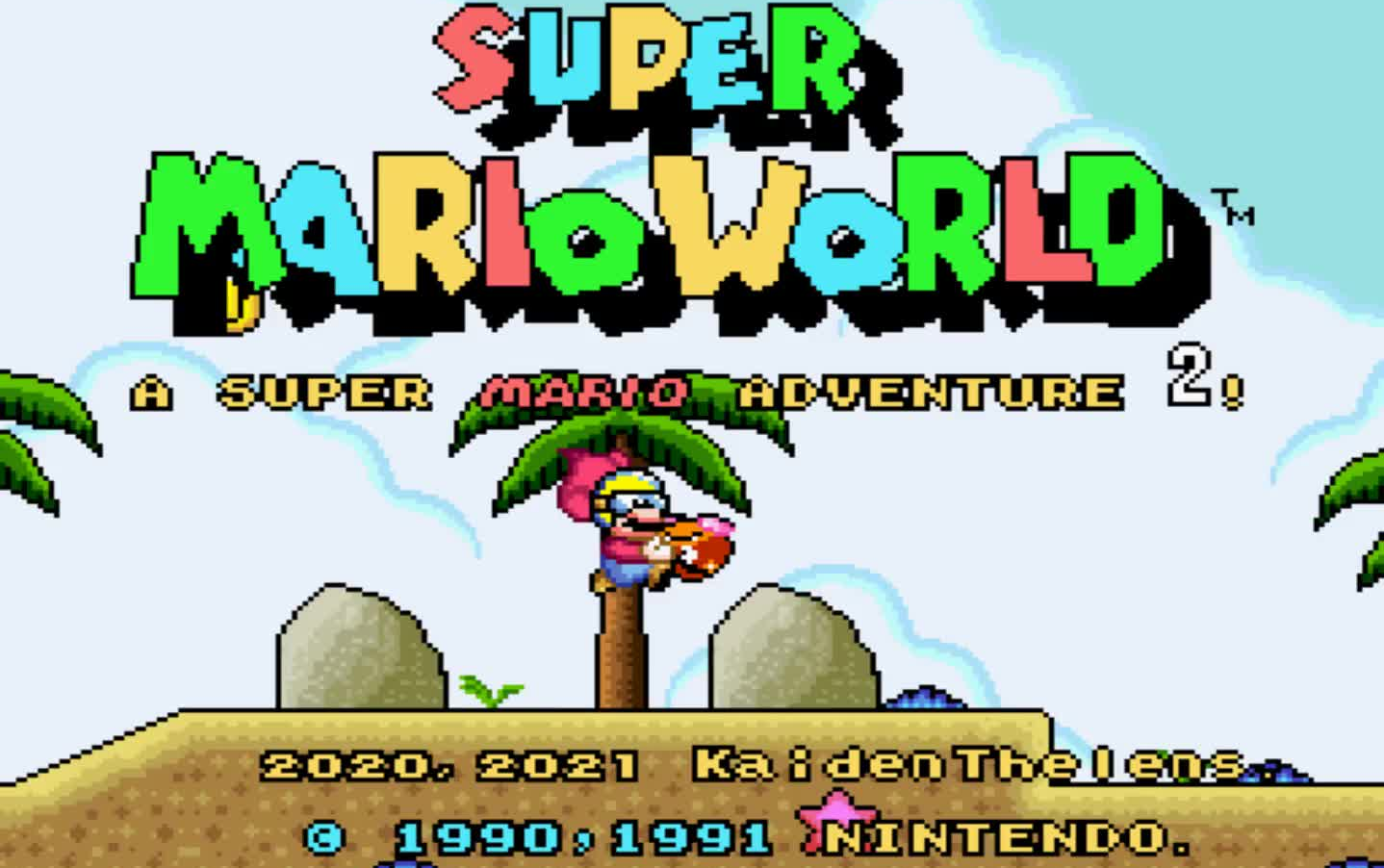 [图]【超级马里奥世界改版工作室系列——KaidenThelens】《SMW A Super Mario Adventure 2》游戏通关全流程