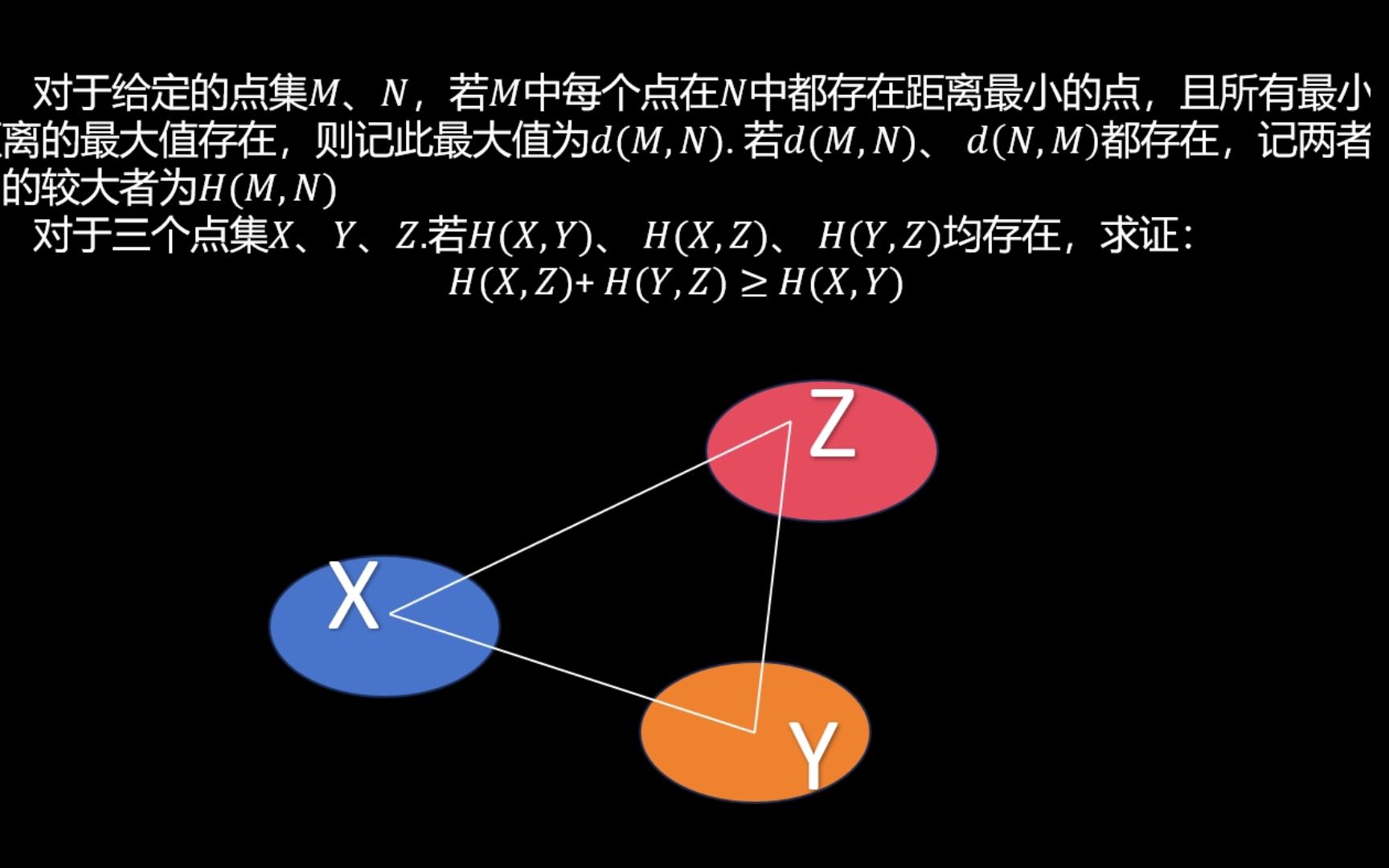 新高考19题中的数学1:豪斯多夫距离哔哩哔哩bilibili