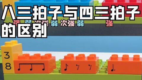 八三拍子 与 四三拍子的区别 哔哩哔哩 八三拍子 与 四三拍子的区别 哔哩哔哩