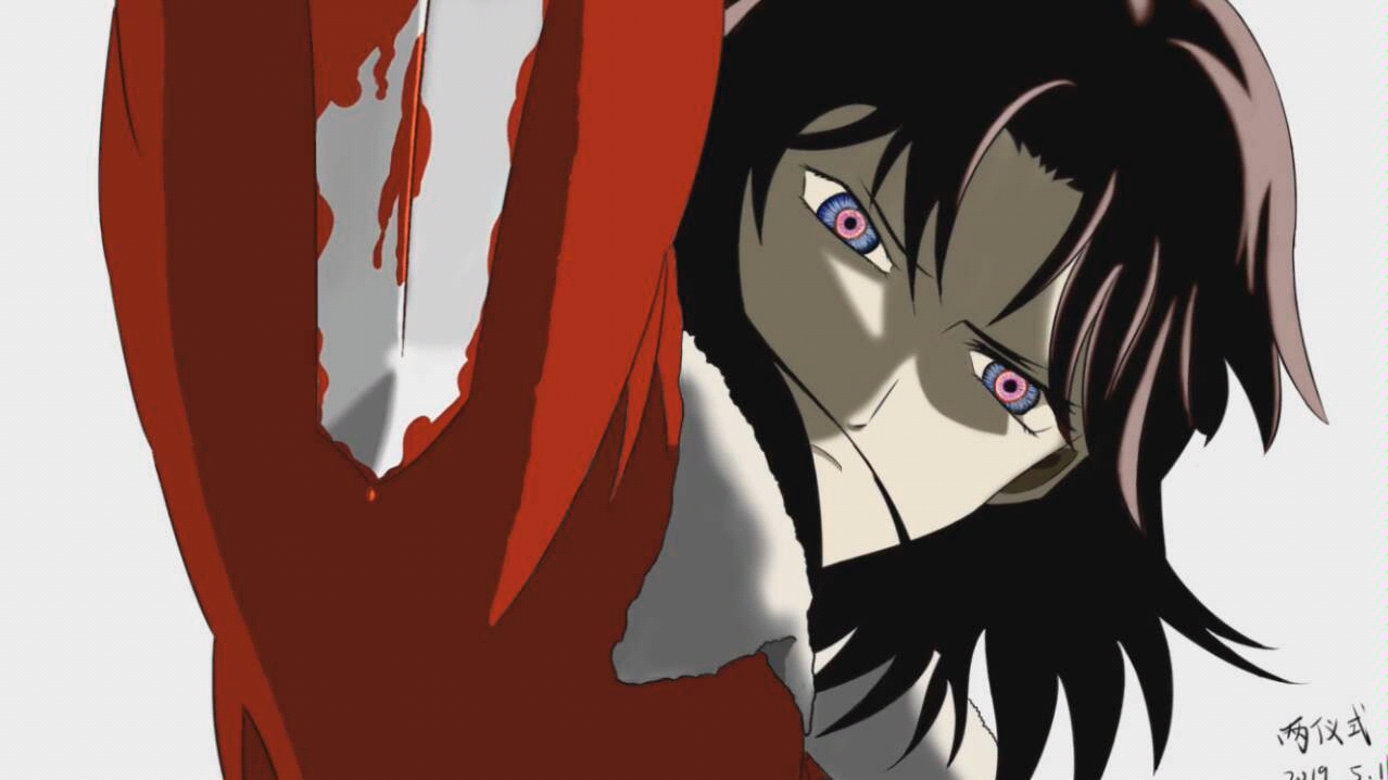 【板绘】两仪式—直死之魔眼_哔哩哔哩 (゜-゜)つロ 干杯~-bilibili