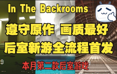 [图]全网首发 In The Backrooms 全流程通关视频 紧张、刺激！画质最好，最遵循原著的后室游戏 (本月新出的第二款后室游戏)