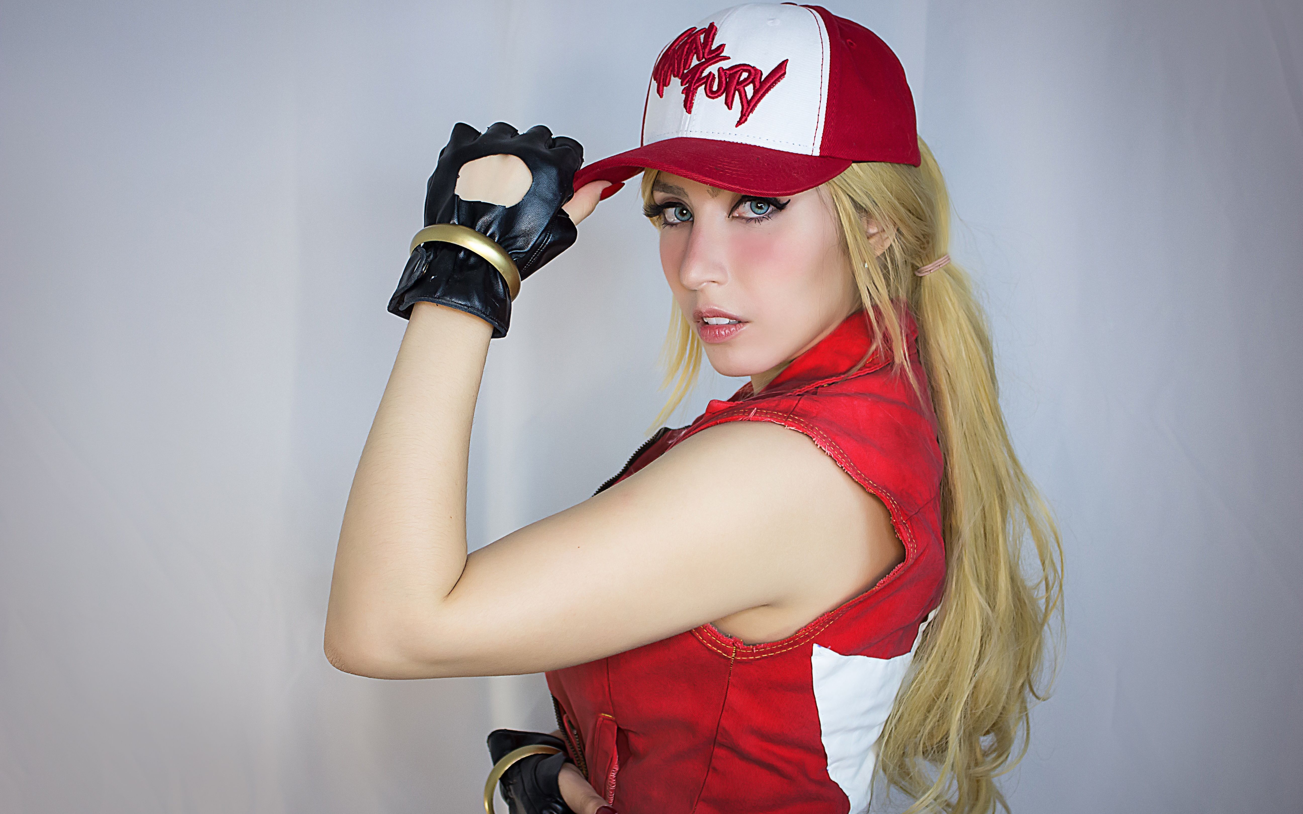 《饿狼传说》娘化特瑞·博加德cosplay