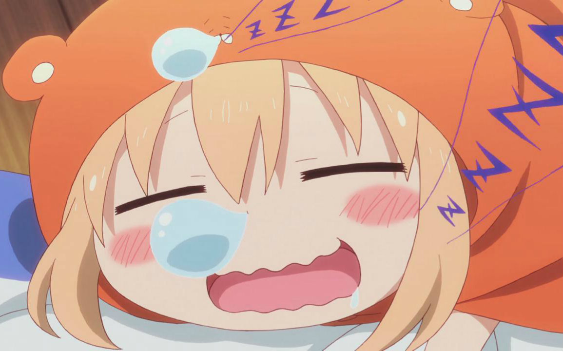 干物妹小埋小埋睡着了