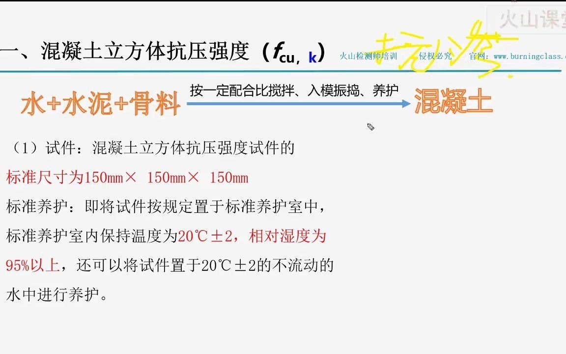 [图]2021试验检测工程师 水运结构 精讲班 韩艳 第3讲 1.2混凝土材料力学性能试验