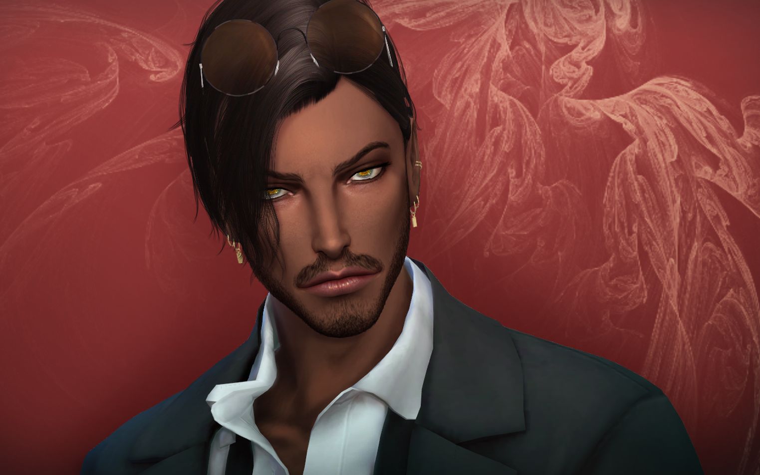 (模拟人生4捏人)随缘捏的一个不太正经的男娃