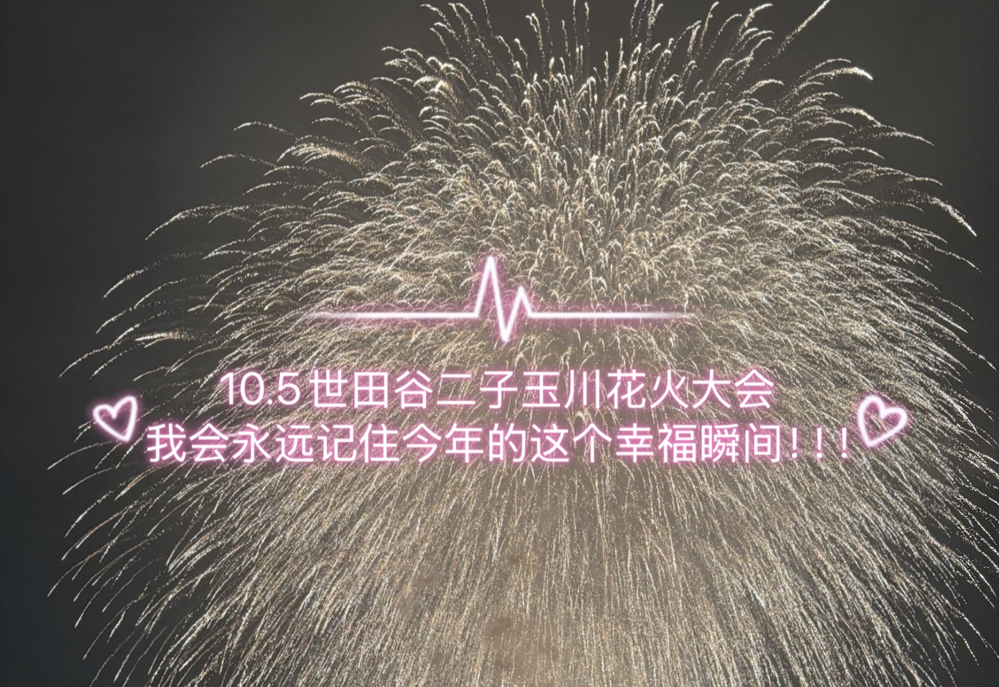 【10.5世田谷二子玉川存档】家人们我今年也算是看上花火大会啦那一瞬间真的会让人幸福得落泪!!!哔哩哔哩bilibili