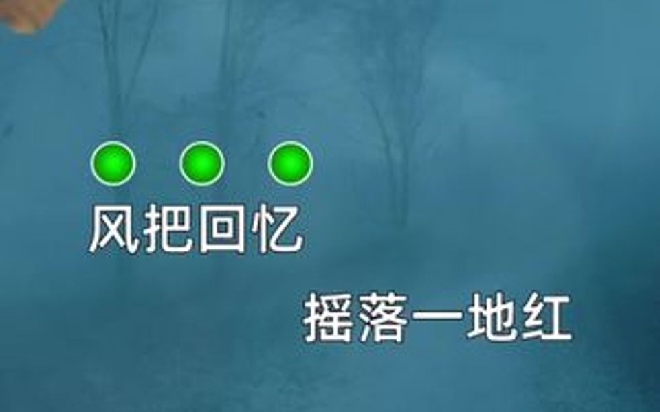 风把回忆揺落一点红,我已不在为谁而心动,烟花春雨,都藏在心中,那是一生都不能说的痛…哔哩哔哩bilibili