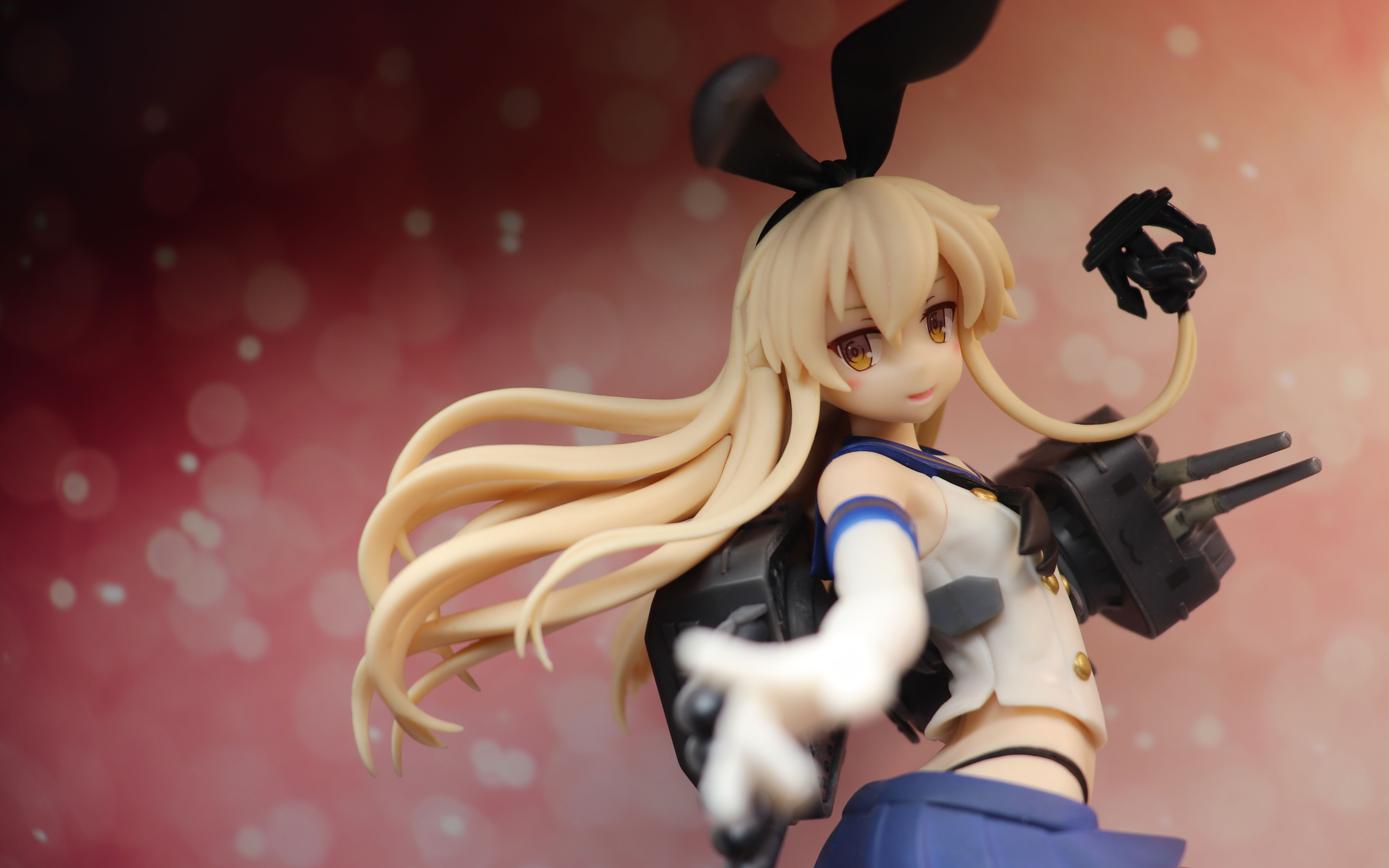 活动作品kancolle岛风15新版本景品手办开箱展示