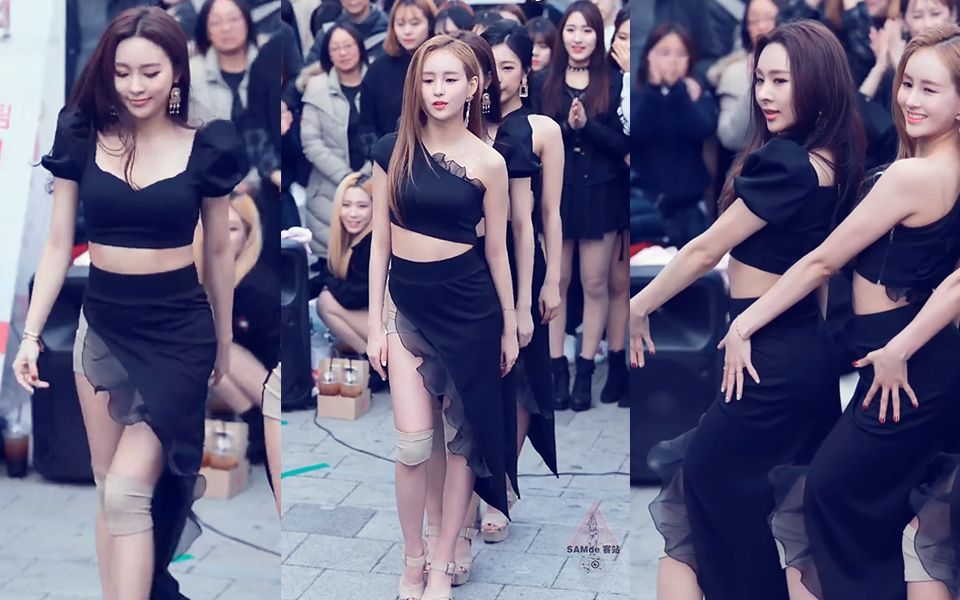 韩国女团camila韩初琳女神take me home 路演饭拍