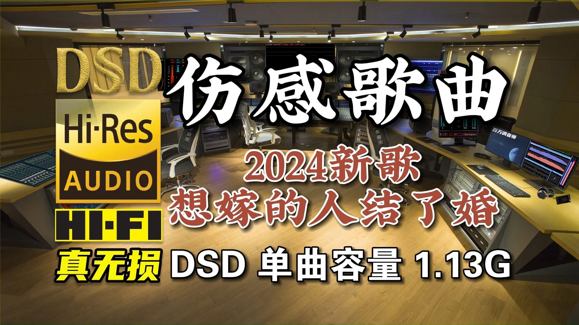 [图]2024新歌速递，伤感歌曲，极品女声，DSD完整版1.13G，百万调音师专业录音棚制作，顶级hifi无损音乐