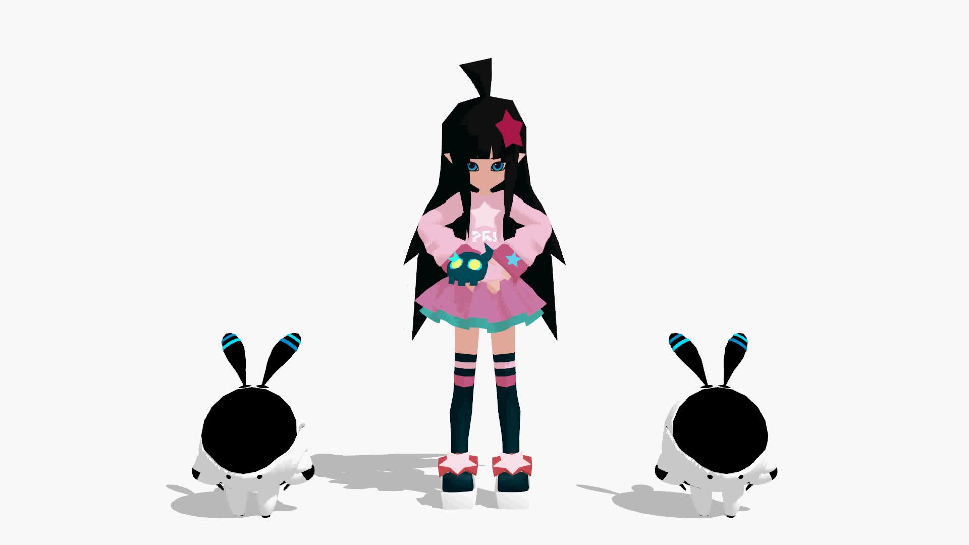 凹凸世界mmd猫耳开关凯丽大佬请不要打我