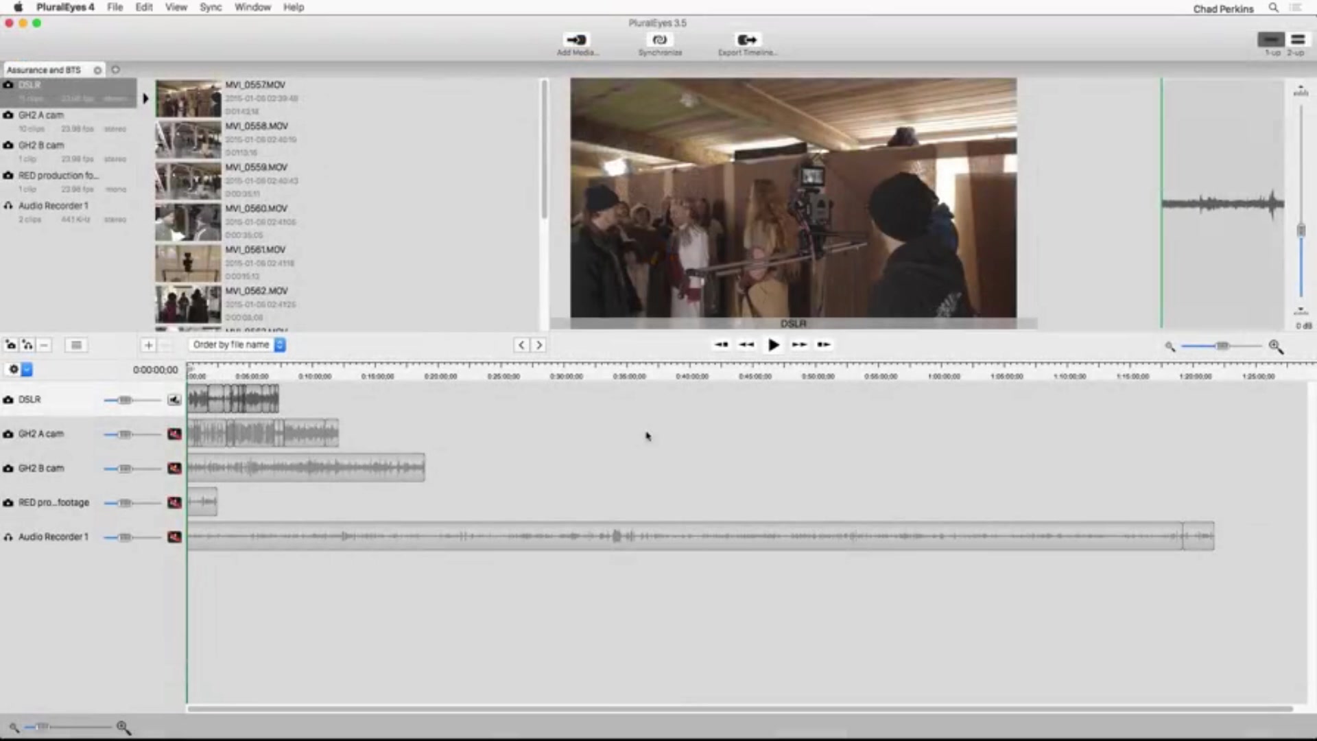 44PluralEyes 4 for Mac 多机位音频视频自动同步工具 FCPX PR哔哩哔哩bilibili