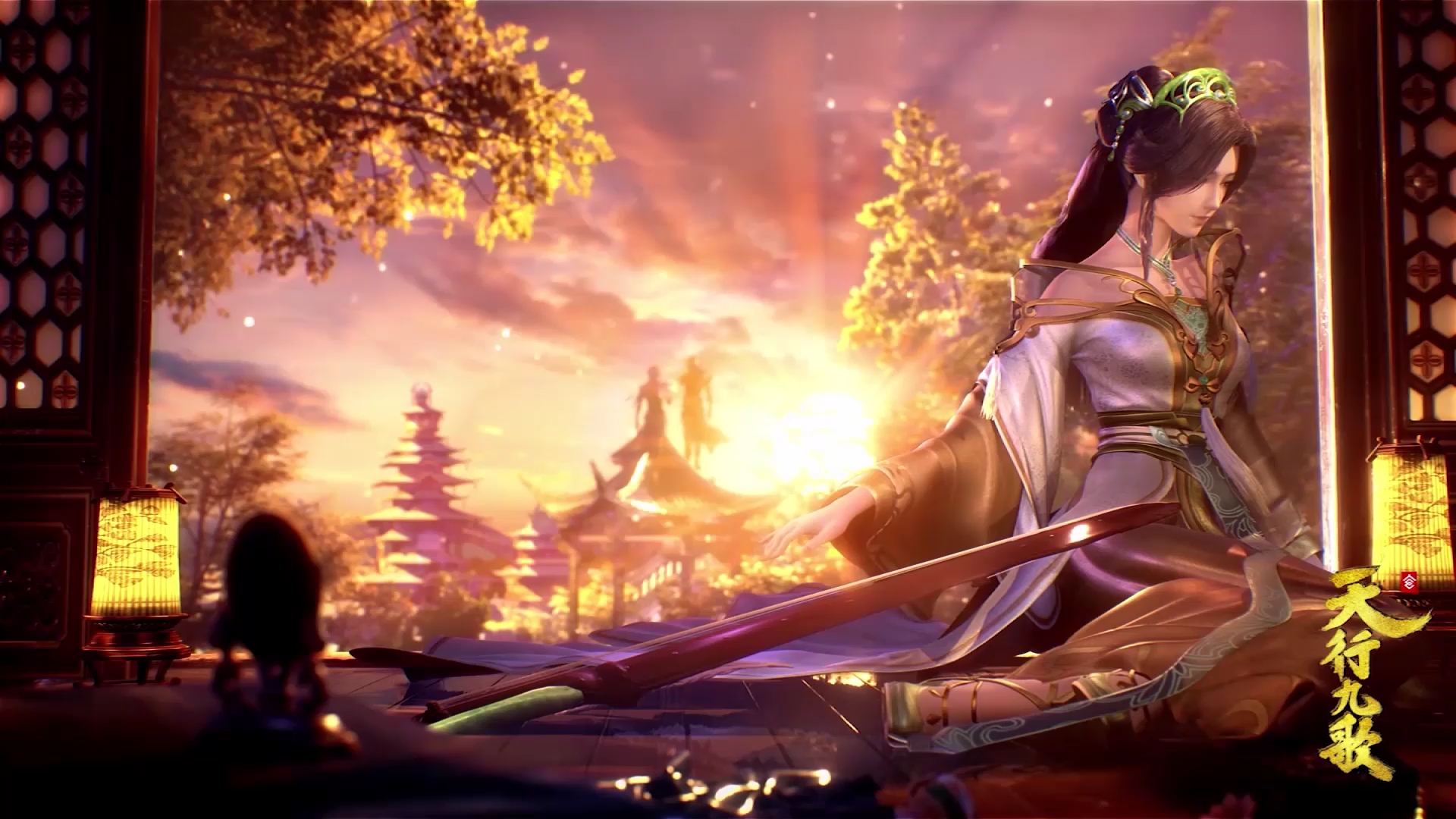 一股女神风刮来国漫和游戏cg大混剪来看看你们的女神在不在里面吧