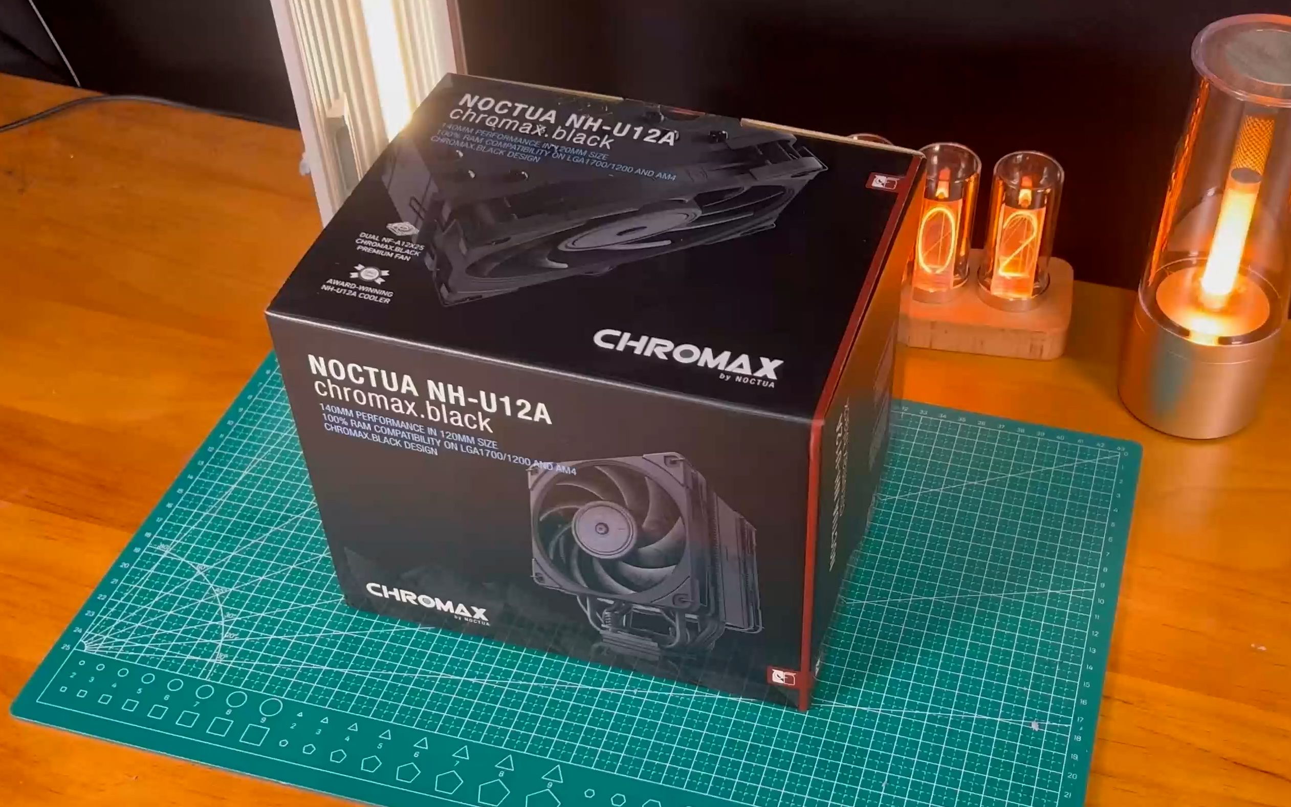 猫头鹰nh-u12a chromax black黑色版开箱顺便聊聊lga1700的扣具问题