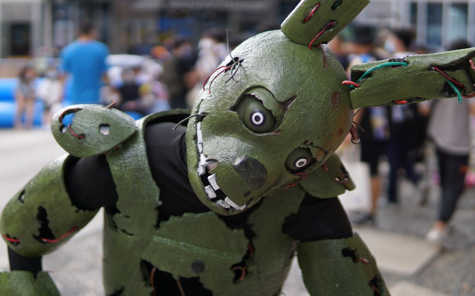 北京漫展9月12号玩具熊的五夜后宫弹簧真人版横空出世(应该是国内第一