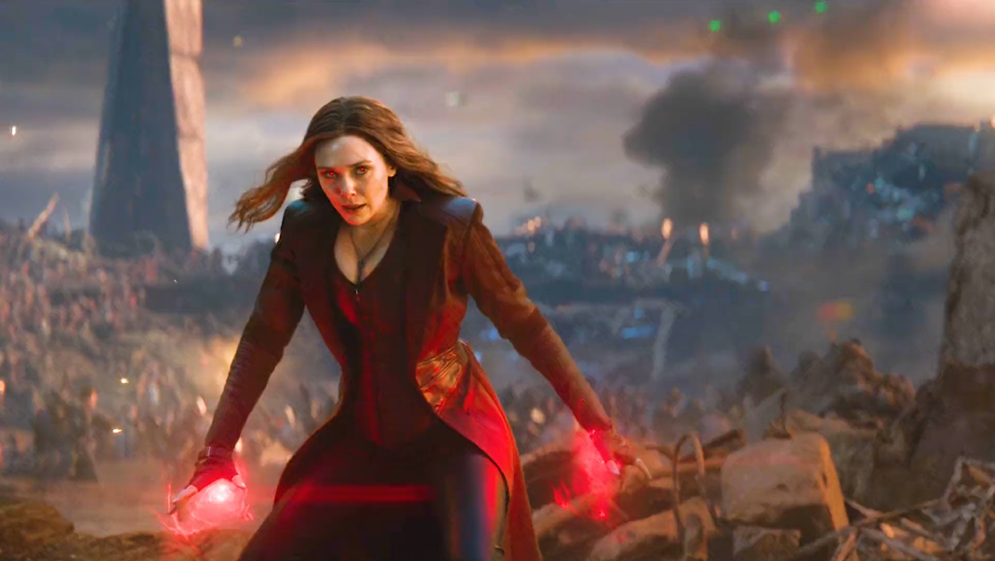 旺达幻视:极度悲哀的女巫爆发混沌魔法,差点手撕灭霸