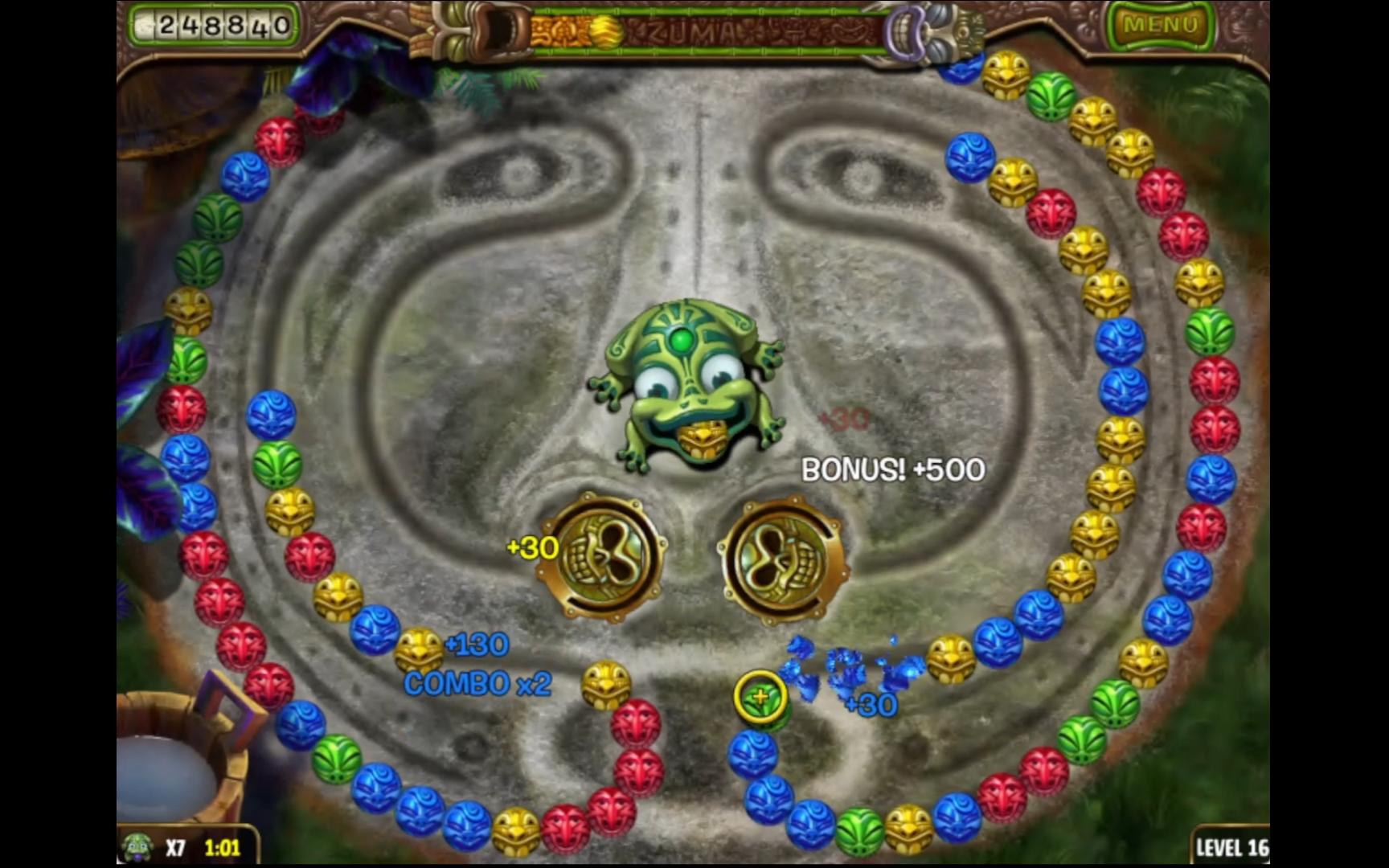 祖玛的复仇冒险模式第二大关