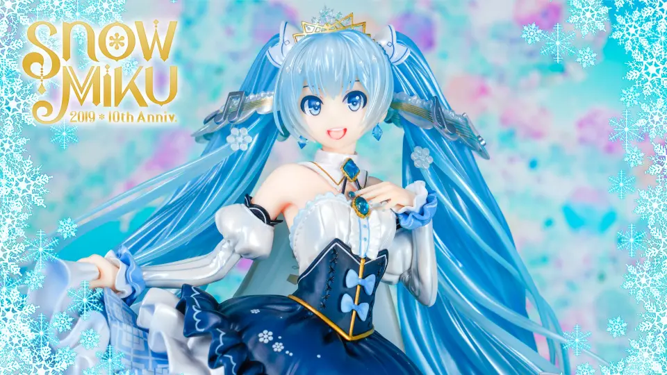 手办来啦】GSC 雪初音2019 10周年纪念版Snow Princess ver. 初音未来