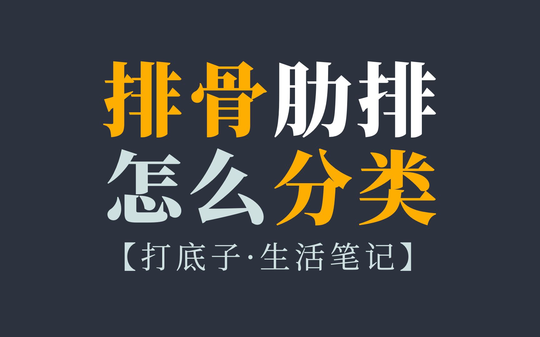 超市里的猪前排、中排、后排,还有大排,有什么区别?哔哩哔哩bilibili