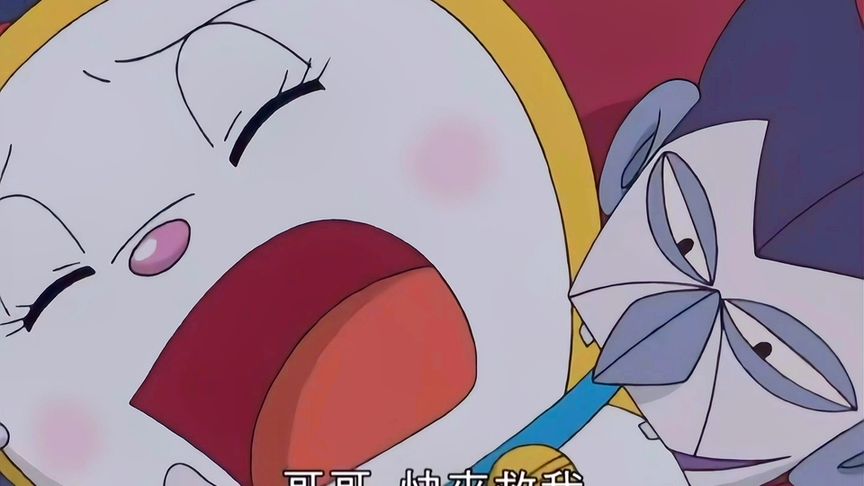 哆啦a梦:哆啦美太蠢萌了,脖子在哪里啊