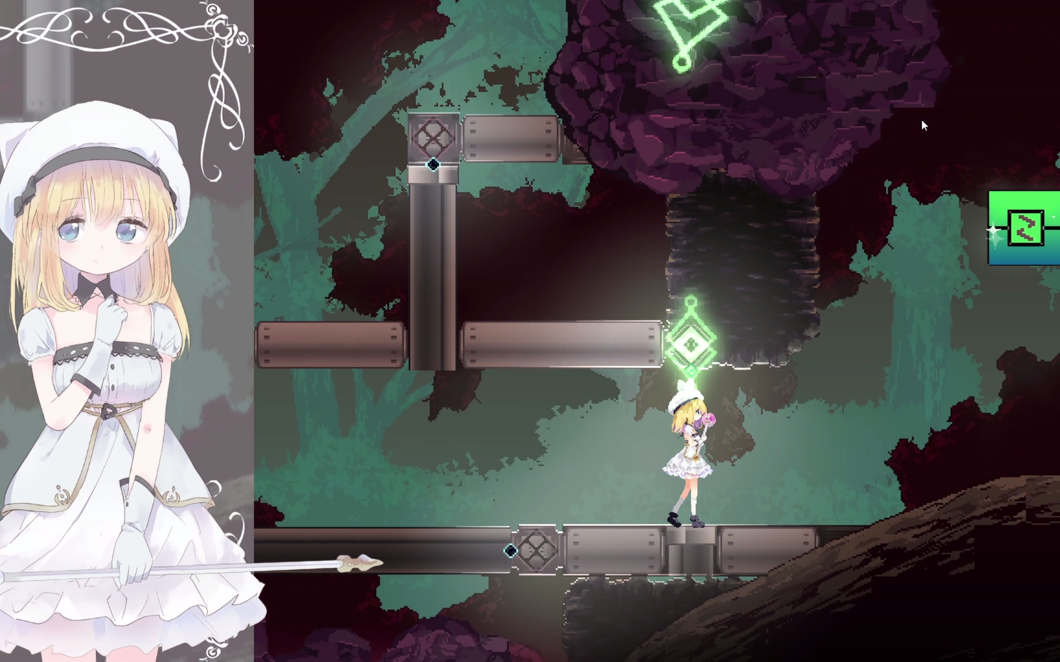 Alice In Cradle v022 版 本 全 收 集 雷 霆 电 击 和 轮 舞 斩 击 解 锁(修 改 游 戏 自 带 debug 文......