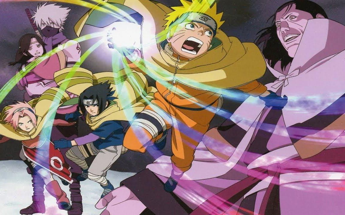 初次讲解小时候看的火影剧场雪姬忍法贴